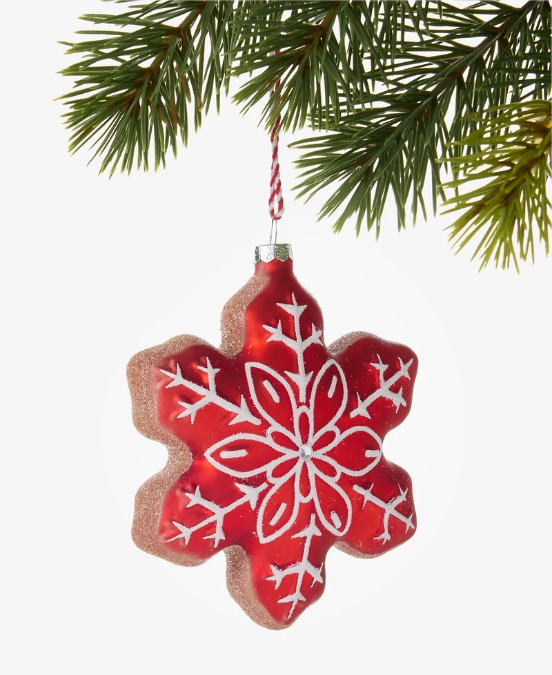 Holiday Lane Nutcracker Sweets Snowflake Ornament, Macy's Exclusive