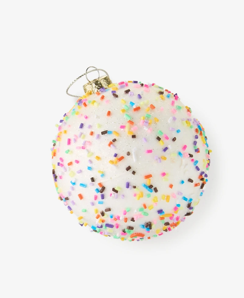 Holiday Lane Nutcracker Sweets Plastic Sugar Ball Ornament, Macy's Exclusive