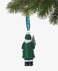 Holiday Lane Chicago Marshall Fields Beaded Santa Ornament, Macy's Exclusive