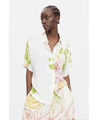 Desigual Women's Short-sleeved floral shirt