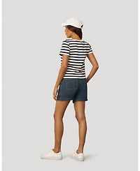 Cable and Gauge Women's Essential Stripe Tee