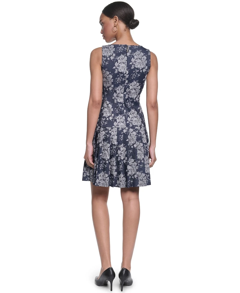 Karl Lagerfeld Paris Women's Jacquard Dress