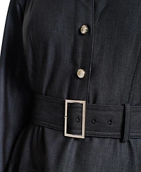 Karl Lagerfeld Paris Women's Denim Shirt Dress