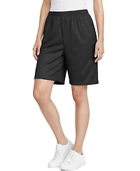 Jump Start Women's Loose Fit Lightweight Breathable Moisture Wicking Mesh Shorts
