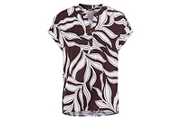 Olsen Women's Dotted Leaf Blouse