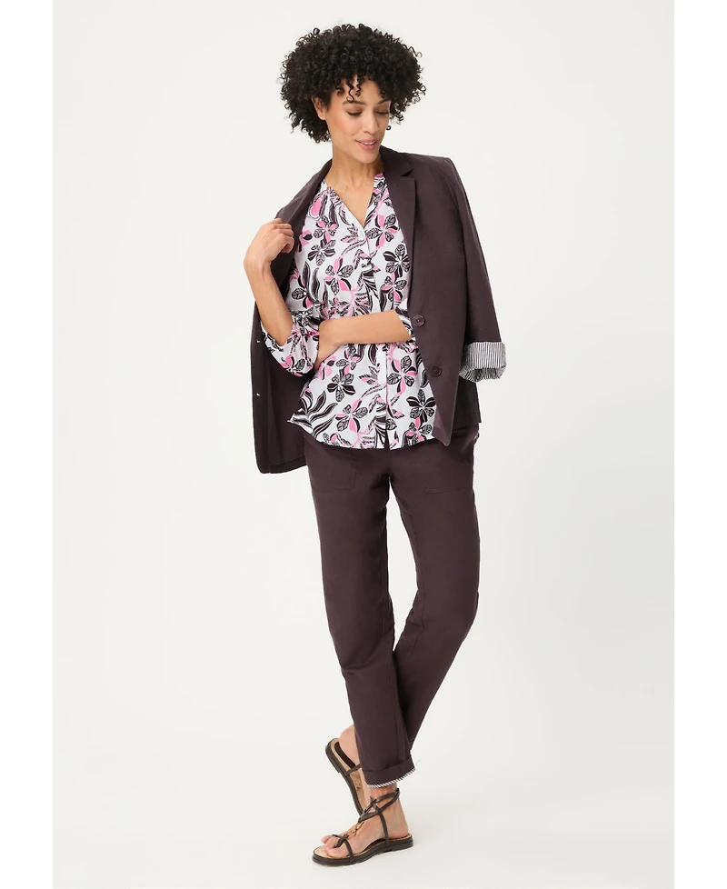 Olsen Women's Wildflower Tunic Shirt