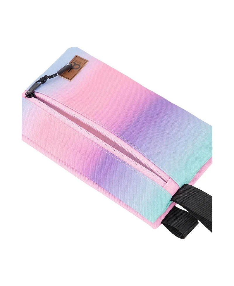 Deux par Deux Little Girl Gradient Double-Compartment Pencil Case
