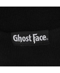 Ghostface Men's Embroidered Face Logo On Black Cuff Beanie