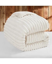 Roll Cakes Chunky Bunny - Coma Inducer Oversized Comforter Set - Cream,Queen