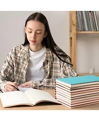 Gnuadz A5 Pu Leather Soft Cover Ruled Writing Notebook