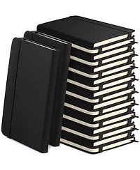 Gnuadz Lined Journal Notebooks A5 Hardcover Pu Leather Wide Ruled