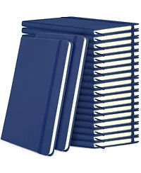 Gnuadz Lined Journal Notebooks A5 Hardcover Pu Leather Wide Ruled