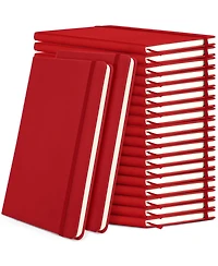 Gnuadz Lined Journal Notebooks A5 Hardcover Pu Leather Wide Ruled