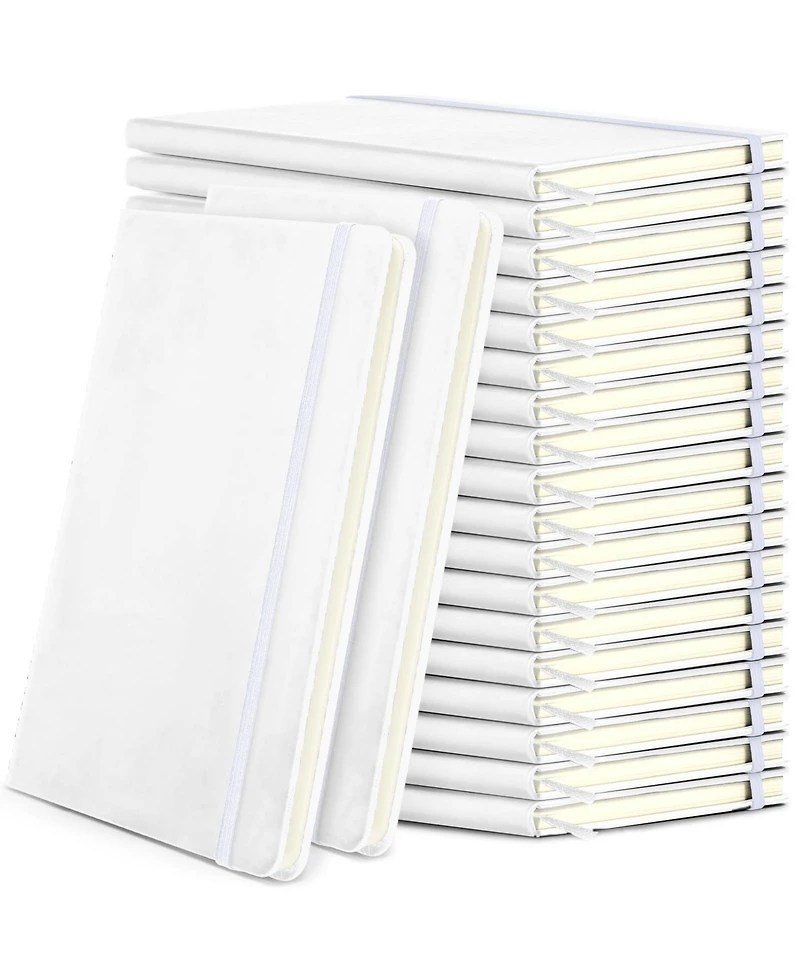 Gnuadz Lined Journal Notebooks A5 Hardcover Pu Leather Wide Ruled