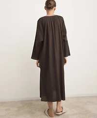 Mango Women's Cheesecloth Nightdress