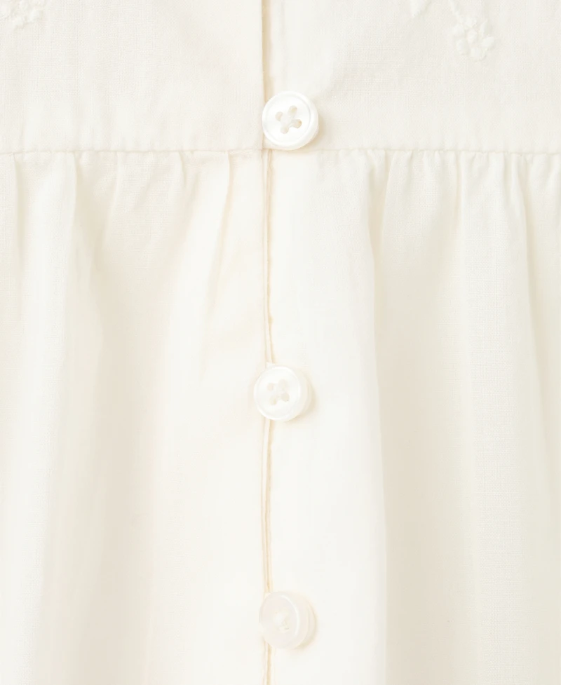 Mango Women's Embroidered Detail Cotton Nightdress