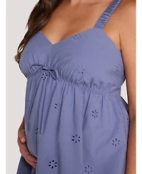 Motherhood Maternity Scrunch Strap Woven Cami