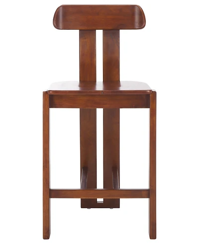 Safavieh Cayde Wood Counter Stool