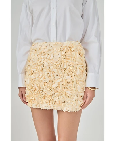 endless Rose Women's 3D mini skirt