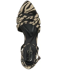 Jessica Simpson Women's Calisa Strappy Stiletto Dress Sandals