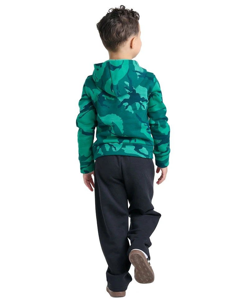 adidas Boys' 2T-7 Long-Sleeve Hoodie and Pants, 2-Piece Set