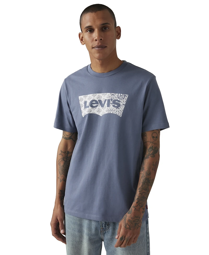 Levi's Men's Graphic Logo Batwing Short Sleeve T-shirt