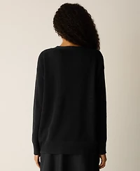 Eileen Fisher Women's V-Neck Cardigan