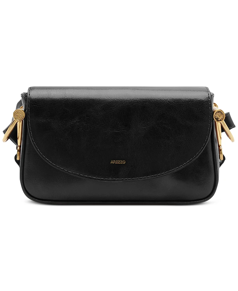 Arezzo Cora Small Leather Crossbody Handbag
