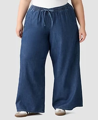 Levi's Plus Essential Wide-Leg Cotton Pants