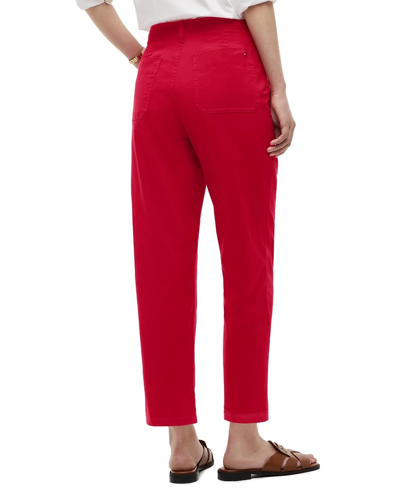 Tommy Hilfiger Women's Twill Patch Pocket Chinos Pants