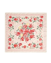 Marcus Adler Floral Satin Square Scarf