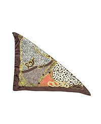 Marcus Adler Animal Print Satin Square Scarf