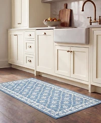 Laura Ashley Printed Chenille Merley 2-Pc. Rug Set