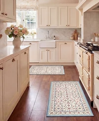 Laura Ashley Printed Chenille Chatsworth 2-Pc. Rug Set