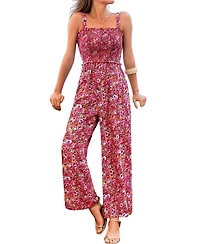 Cupshe Women's Saturday Night Floral Jumpsuit