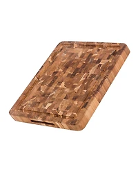 Teakhaus Butcher Block Carving Cutting Board, 16" x 12"