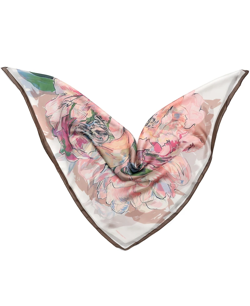Vince Camuto Peony Square Scarf