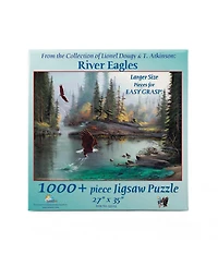 SunsOut River Eagles 1000 piece Jigsaw Puzzle for Adults Large Pieces