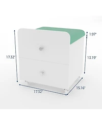 gaomon Vanity Stool with Storage