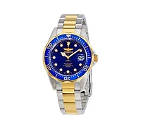 Invicta Men's 17050 Pro Diver Quartz 3 Hand Blue Dial Watch