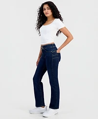 Guess Women's Shape Up Mid-Rise Straight-Leg Jeans