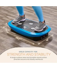 LifePro Rumblex Plus 4D Vibration Plate – Triple Motor Oscillation & 3D/4D Motion for Weight Loss