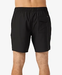 O'Neill Men's Lennox Hermosa Solid Volley Swim Trunks