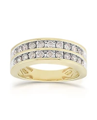 Diamond Two-Row Band (1/2 ct. t.w.) 14k Gold