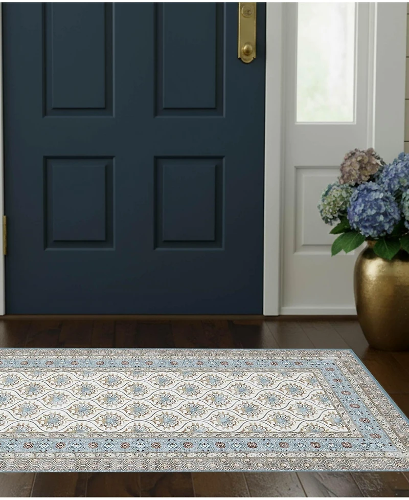 Laura Ashley Imagine Printed Chenille 2-Pc. Runner Rug Set