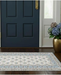 Laura Ashley Imagine Printed Chenille 2-Pc. Runner Rug Set