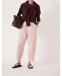 Hush Women's Jack Barrel Leg Pull On Trouser