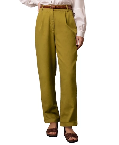 Celtic & Co. Women's Tapered Pleat-Front Pants