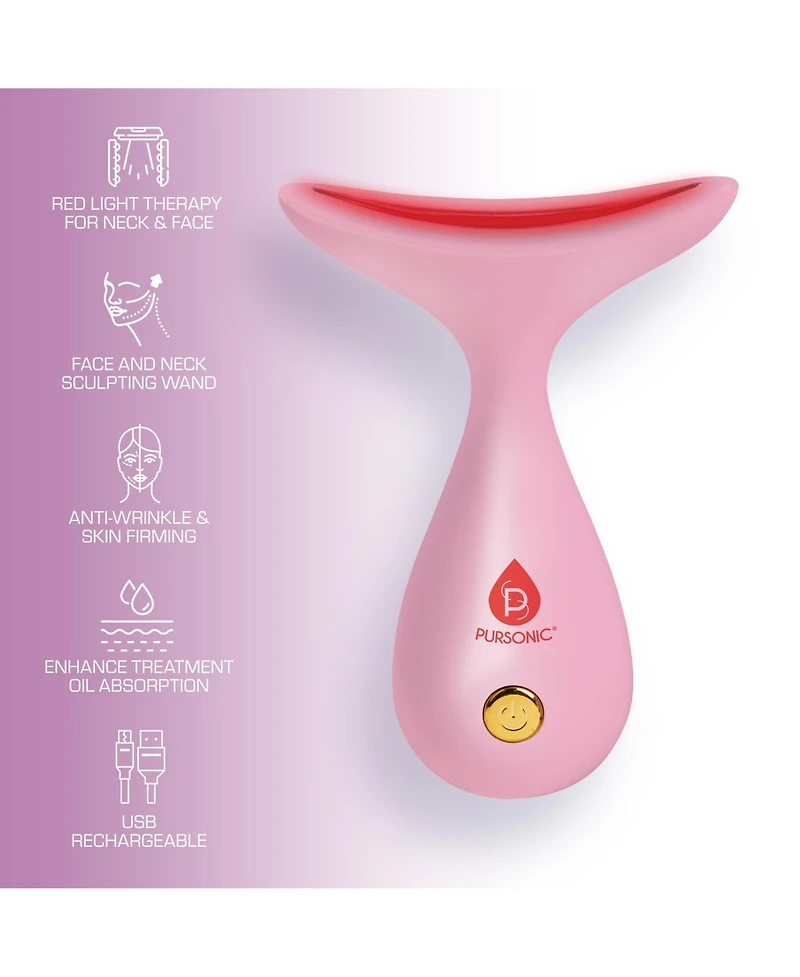Led Light Therapy Sculpting Wand, Anti-Aging Serum Complete Transformation Set