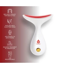 Pursonic 7-in-1 Led Light Therapy Face and Neck Device + Sculpting Wand Gua Sha